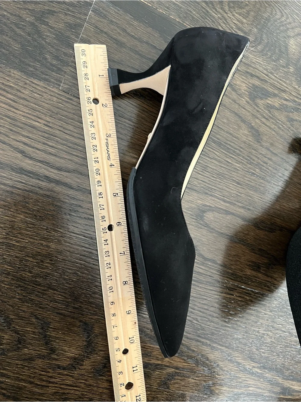 [Never Worn] Sarah Flint Perfect Kitten Pump 50 in Black Suede Sz US 7 (IT37)
